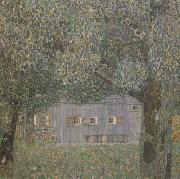 Gustav Klimt Farmhouse in Upper Austria (mk20) oil painting picture wholesale